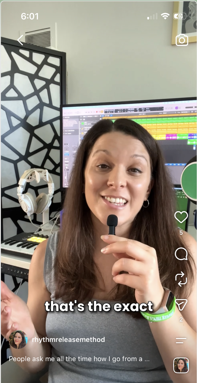 Rhythm Release Method Instagram reel